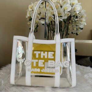 New Marc Jacobs clear medium tote bag